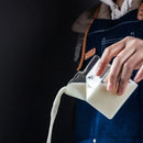 GobekUsa Creative Milk Box Glass Cup - 250ml | Cute Transparent Drinkware for Juice and Coffee
