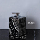 GobekUsa Ancient Wood Grain Marble Bathroom Set with Luxury Accessories