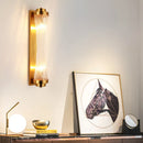 GobekUsa Crystal Wall Lamp: Modern Minimalist Luxury LED Lights for Living Room, Bedroom & Aisle