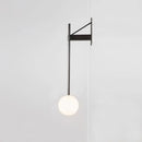 GobekUsa Geometric Iron Wall Lamp: Modern Nordic Design for Living Room, Bedroom, or Bedside