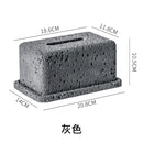 GobekUsa Cement Tissue Box Rack | Modern Kitchen & Restaurant Decor