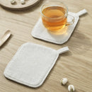 GobekUsa Cotton Linen Coaster Set for Tea Coffee Mug Heat Protection ECO Cup Mat