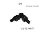 GobekUsa 100cm Black White Track for Track Lights Aluminum Rail Part