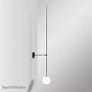GobekUsa Glass Ball LED Wall Lamp for Modern Minimalist Decor