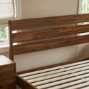 Emery Solid Wood Bed Frame by Megsu