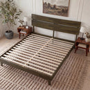 Aurora Solid Wood Bed Frame by Megsu
