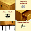 Savana Solid Wood 2-Drawer Nightstand by Megsu