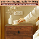 Silvia Solid Wood Nightstand by Megsu