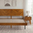 Alander Solid Wood Bed Frame