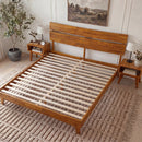 Aurora Solid Wood Bed Frame by Megsu