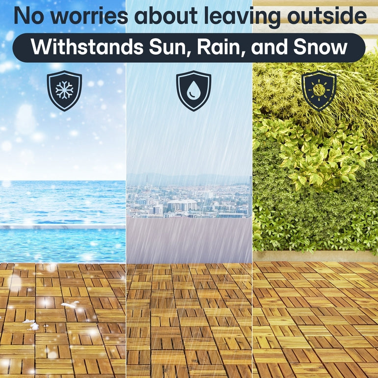 Solid Wood Deck Tiles Set 10, photo 15 of 18