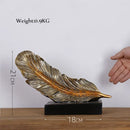 GobekUsa Gold Resin Sculpture | Nordic Luxury Technology Decor for Home & Office