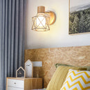 GobekUsa Iron Cage LED Wall Light for Home Decor Indoor Lighting Fixture