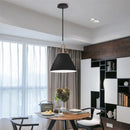 GobekUsa Leather and Iron Finish Pendant Light Fixture for Kitchen Dinning Living Room