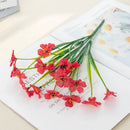 GobekUsa Artificial Cherry Blossom Wall Flowers - Home Garden Wedding Decor