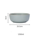 GobekUsa Ceramic Morandi Bowl - Single Soup and Rice Bowl