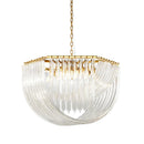 GobekUsa LED Postmodern Gold Silver Chandelier Lighting for Foyer