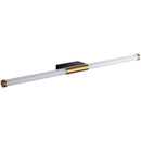 GobekUsa Linear LED Wall Lamp Metal Tube Gold Sconce for Living Room Bedroom Aisle