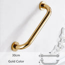 GobekUsa Gold Brass Bathroom Safety Bar Handrail for Tub and Shower