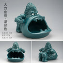 GobekUsa Gorilla Ceramic Ashtray: Cartoon Animal Decor & Gift