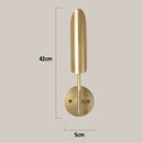 GobekUsa Golden Wall Lamp Luxury Living Room Bedroom Decor Sconce