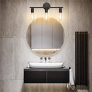 GobekUsa Black Metal Wall Bathroom Mirror Lamp - Modern Indoor Bedroom Decor
