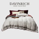 GobekUsa Luxe Egyptian Cotton Bedding Set: Duvet Cover, Bed Sheet, 2 Pillow Sham