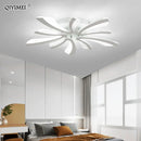 GobekUsa LED Ceiling Chandelier Lights for Living Room Bedroom Dining Study White Black