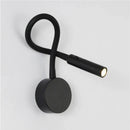 GobekUsa LED Reading Wall Lamp 3W Flexible Hose Sconce for Bedroom Study & Book Light