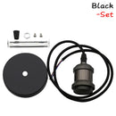 GobekUsa Industrial Pendant Light Lamp E27 90-265V Edison Bulb Holder Loft Home Decor