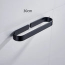 GobekUsa Aluminum Towel Holder Matte Black Wall Mounted Towel Bar in Various Sizes