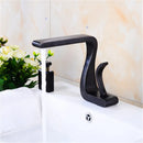 GobekUsa Gold & White Basin Faucet: Modern Brass Mixer Tap for Bathroom Sink