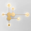 GobekUsa Geometric LED Wall Lamp: Modern Hotel Living Room Sconce, Bedroom Light Fixture