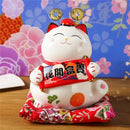 GobekUsa Ceramic Maneki Neko Piggy Bank: Creative Home Decor & Lucky Cat Business Gift