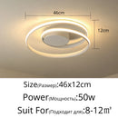 GobekUsa LED Ceiling Light for Living Bedroom Study Room, Modern Surface Mounted Lamp