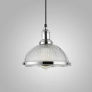GobekUsa Glass Shade Pendant Light Fixture for Dining Room Office E27