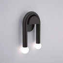 GobekUsa Black LED Wall Lamp: Modern Nordic Indoor Sconces for Living Bedroom Bathroom