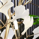 GobekUsa Ginkgo Leaf Floor Lamp for Living Room Bedroom Reading LED Floor Light