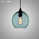 GobekUsa Glass LED Pendant Lamp: Modern Nordic Style Hanging Light for Home, Cafe, or Bar