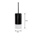 GobekUsa Industrial Iron Art LED Pendant Light - Black Minimalist Wall Lamp