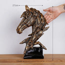 GobekUsa Gold Resin Sculpture | Nordic Luxury Technology Decor for Home & Office
