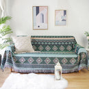 GobekUsa Knitted Nordic Plaid Blanket - Cozy Home Decor and Sofa Cover