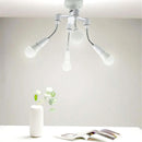 GobekUsa Gooseneck E27 to E27 Base Extension Adaptor for Lamp Bulb Holder