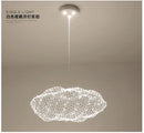 GobekUsa Cloud Pendant Light: Modern Nordic starry Cloud LED Lamp for Bedroom and Dining Room