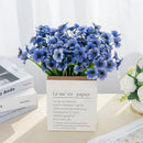 GobekUsa Artificial Cherry Blossom Wall Flowers - Home Garden Wedding Decor