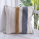 GobekUsa Handmade Moroccan Geometric Dots Stripe Pillow Cover for Sofa Bed