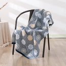 GobekUsa Bohemian Floral Cotton Gauze Bath Towel 70*140 - Soft & High Quality for Women, Children, and Adults