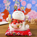 GobekUsa Ceramic Maneki Neko Piggy Bank: Creative Home Decor & Lucky Cat Business Gift