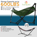 Tranquillo UniGen Transforming Hammock Stand for Ultimate Relaxation