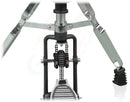 GRIFFIN Deluxe Pack Drum Hardware Kit (2 Piece Set) - Double Kick Drum Bass Pedal & 2-Legged Hi-Hat Stand - Quad-Sided Beater Head, Dual Chain Drive System & Responsive for Metal & Rock Drummers